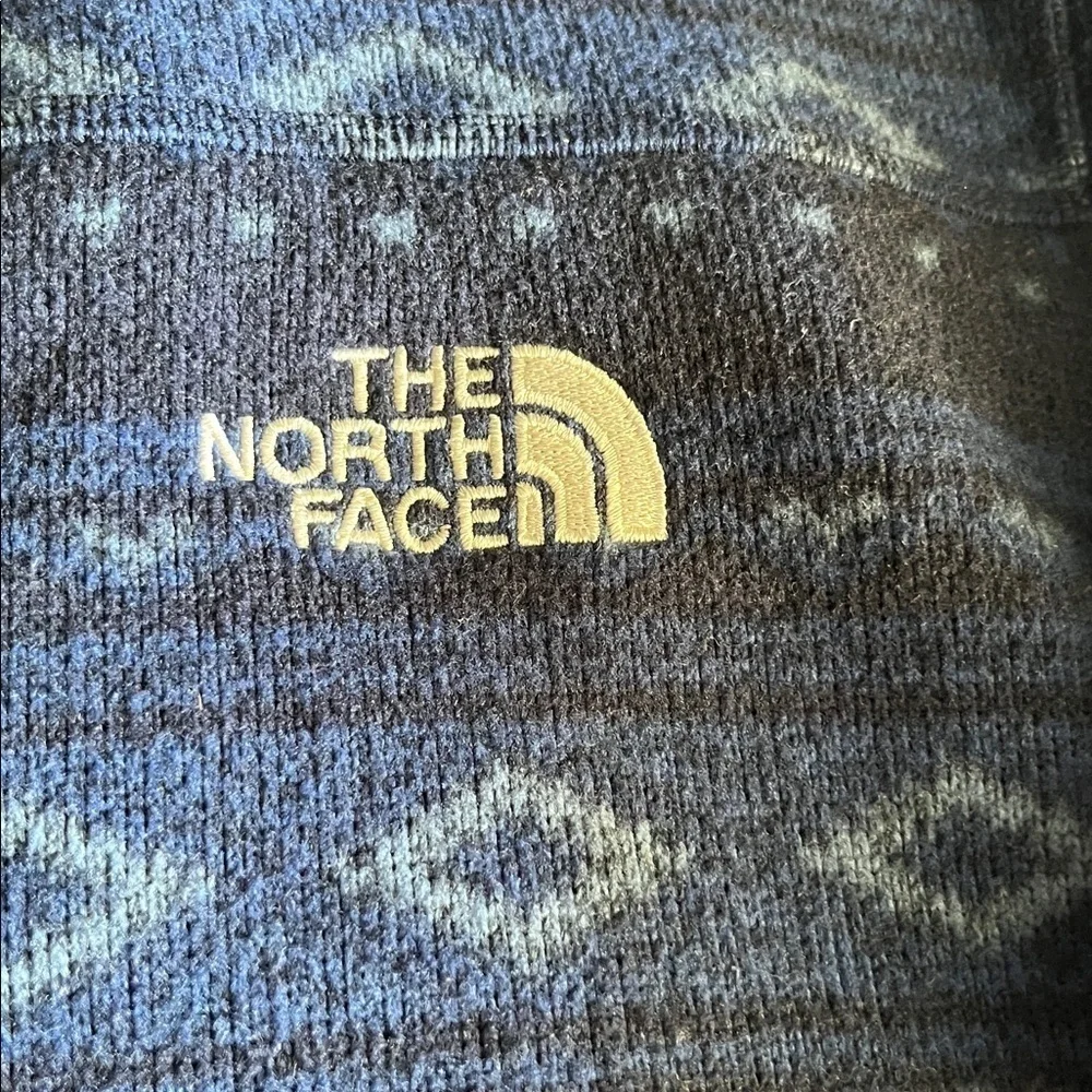 The North Face Navy Geometric Fleece
